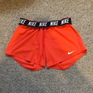 Orange Nike shorts!